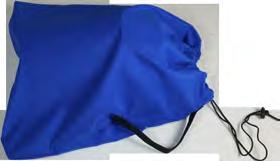 Nylon shield bag is perfect for protecting your face shield hard cap and has a draw string closure.