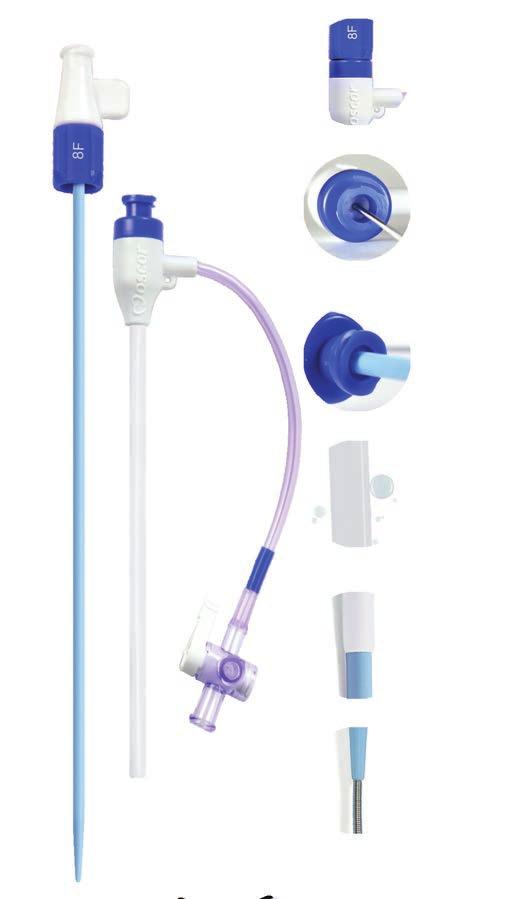 INTRODUCERS Adelante Sigma Plus Valved Access Sheath with Luer Connect The Adelante Sigma Plus is latest in vascular access sheath introducers, featuring hemostatic valve technology,