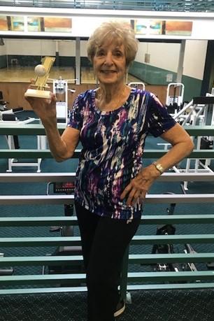 Logan Scores a Hole-in-One!! At age 84, Connie Logan had it on her bucket list to hit a holein-one.