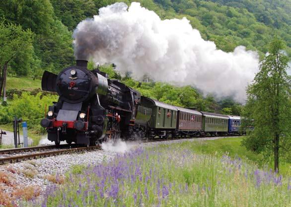 RIDE WITH THE MUSEUM TRAIN PANORAMIC FLIGHT OVER THE SLOVENIAN ALPINE REGION WHAT? Ride with the museum train on the Bohinj line WHERE?