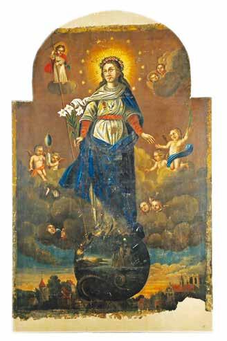 5. Nekaltojo Prasidėjimo Švč. Mergelė Marija, XVII a., LDM, Algimanto Vaineikio nuotrauka, 2015 Blessed Virgin Mary of the Immaculate Conception, 17 th c.