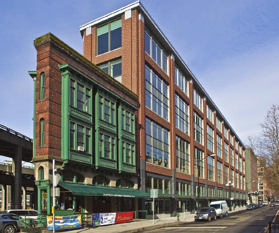 Fact Sheet 4 Buildings: 700,000+ SF Pioneer Square 505 First 505 First Avenue South, 300,643 SF: 7 Floors Built 2010 Connected to 83 King 411 First (Merrill Place) 411 First Avenue South,