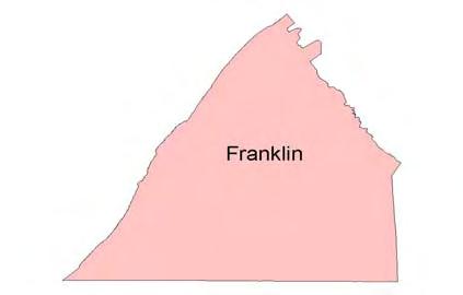 A ll of the municipalities in the county are included in Franklin County s transportation program, except for a portion Franklin County which is within the boundary of the Hagerstown Metropolitan