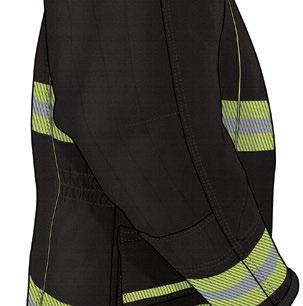 ELASTICIZED SIDE PANELS provide flexible, more athletic fit at the waist.