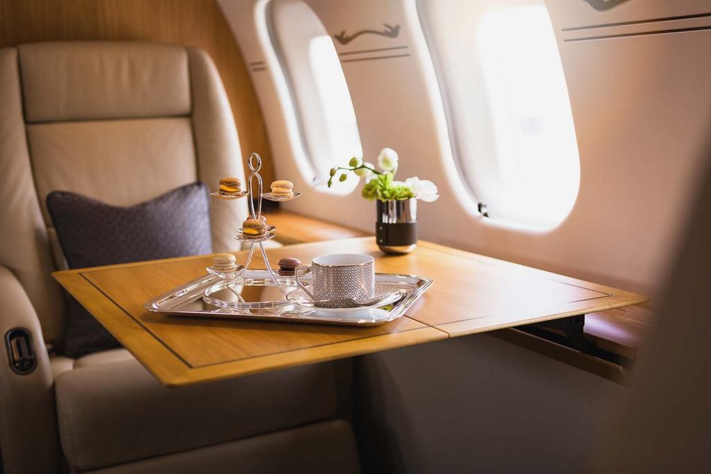 Our starred Chef and inflight cabin service will offer a foretaste of the service we offer above the clouds!