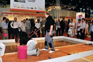 Value-added Special Events DOMOTEX Middle East offers flooring professionals more than just a great buying opportunity.