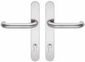 Stainless steel lever handle set Type D-110 (standard) Stainless