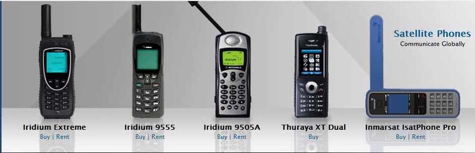Page 6 Techie Trail Gadgets Satellite phones use direct line of sight to satellite in order to make your call.