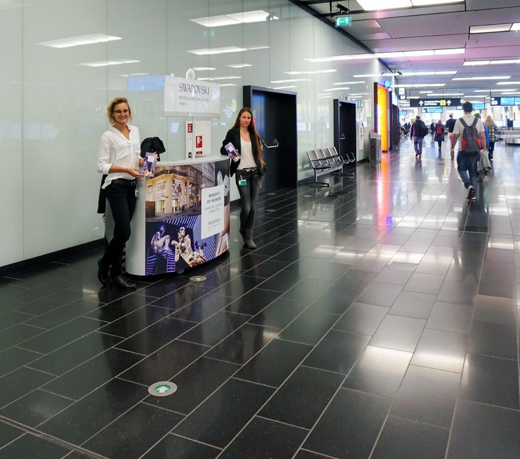 PROMOTIONS Baggage Claim Area Promotion surface for reaching passengers from Terminal 3 Format: 3 x 1.