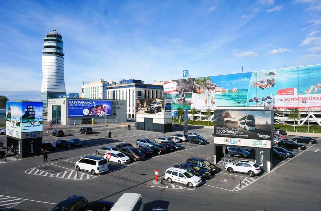 OUTDOOR ADVERTISING Airport Entrance & Exit Roads Their unique 360-degree format turns these innovative
