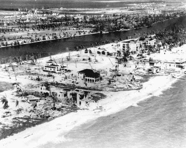 1930-1940 The Villa had survived the devastation of the The 1926 Miami hurricane, commonly called the "Great Miami" hurricane, a large and intense tropical cyclone that devastated the Greater Miami