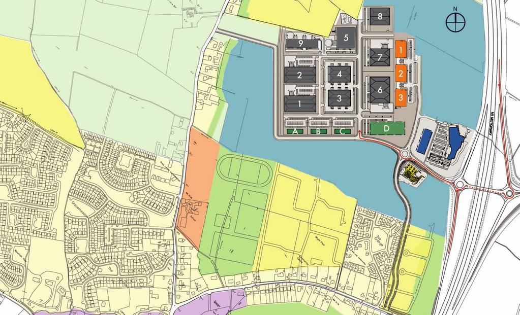 CityNorth Masterplan In order to provide a range of services required for CityNorth to become a Fourth Generation Business Park, McGarrell Reilly Group have developed a comprehensive Masterplan for