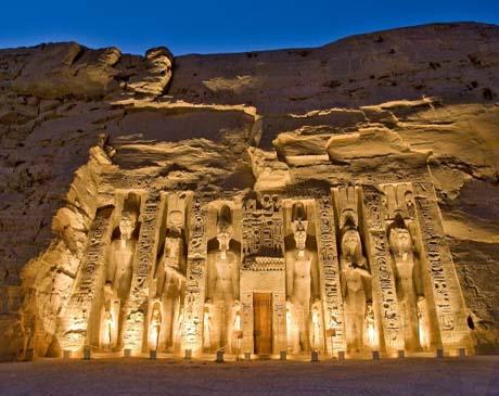 On arrival you will be transferred by Egypt-Air bus to the two magnificent rock