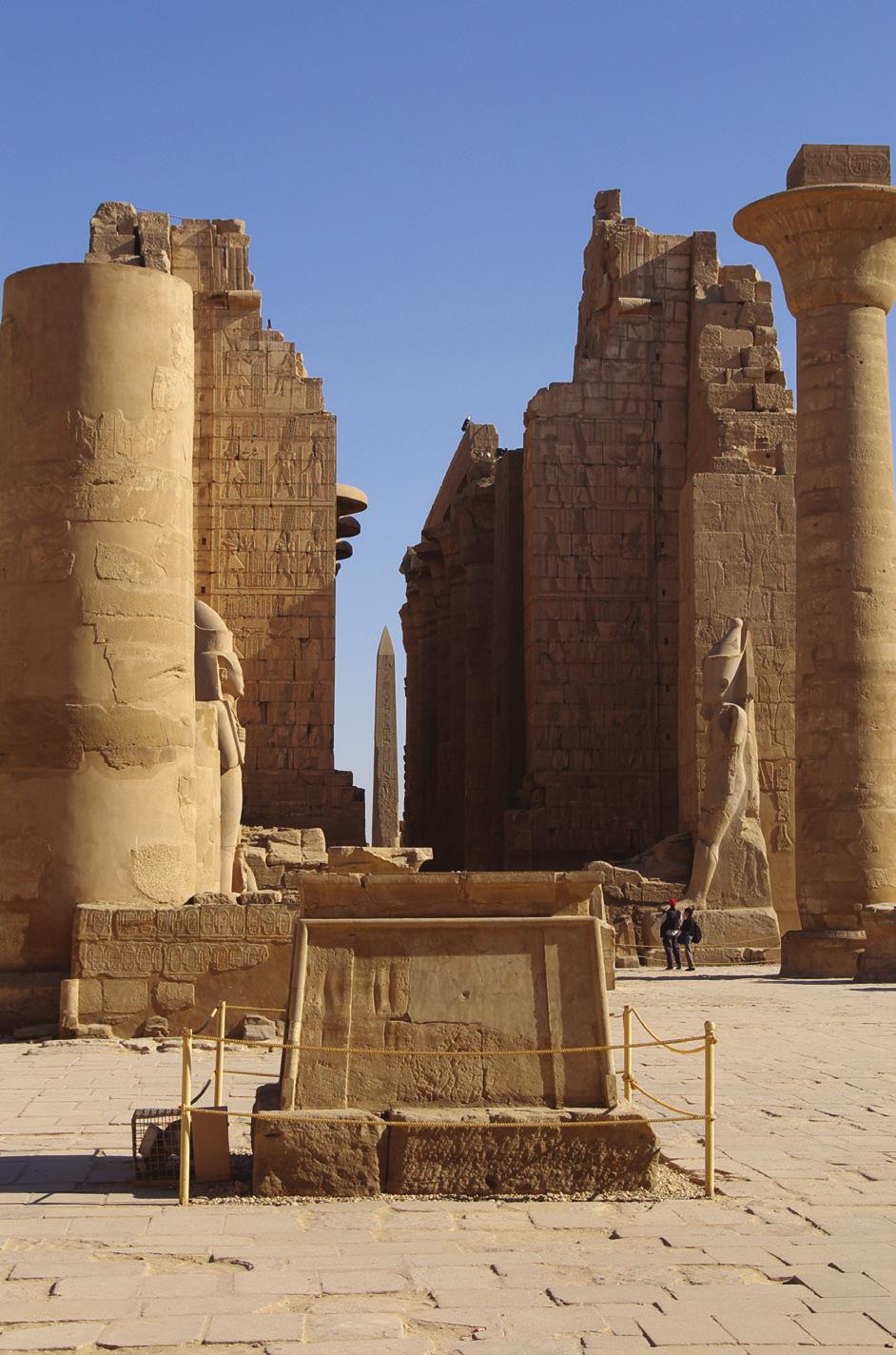 temple complex (built over the course of a thousand years), where a generous amount of time is scheduled for exploring. Then visit the small but beautiful Luxor Museum.