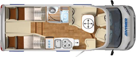 HYMER T-Class CL Layouts & Data HYMER