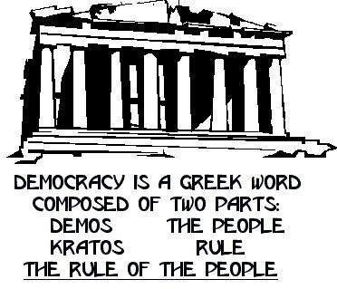 Direct Democracy Athens had the world s first democracy Every male citizen had the right to attend the Assembly There they participated in the decision making