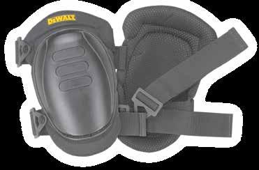 DG5217 Keeps kneepad in place without restricting movement ALL-TERRAIN KNEEPADS WITH LAYERED