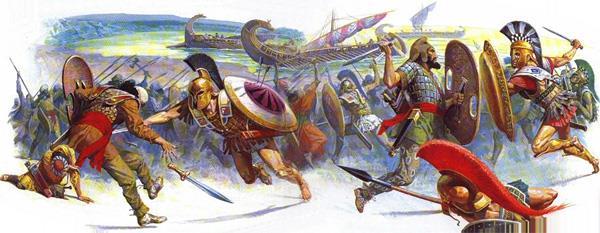 490 BC- Battle of Marathon Won by Greeks A runner ran 26 miles to Athens