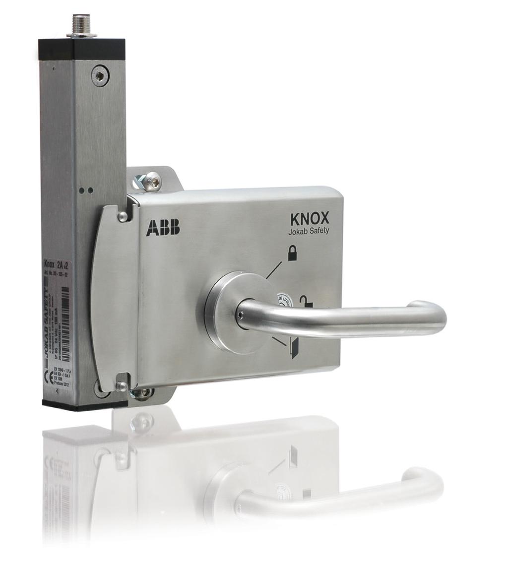 Safety and process lock is a robust lock in stainless steel available in a variety of models: process locks and safety locks, and for most types of doors.