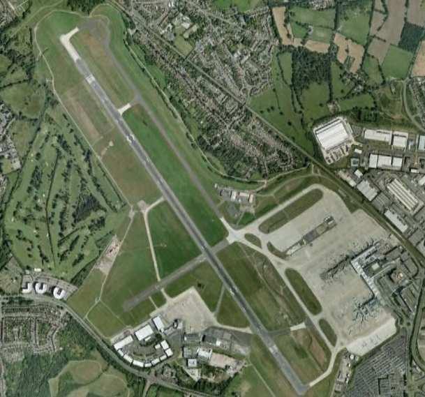 BIRMINGHAM AIRPORT General information Figure 5: Aerial view of Birmingham airport Total passengers (2008): 9 627 589 Transfer passengers (2008): 50 889 Airlines Serving Airport: This airport is the