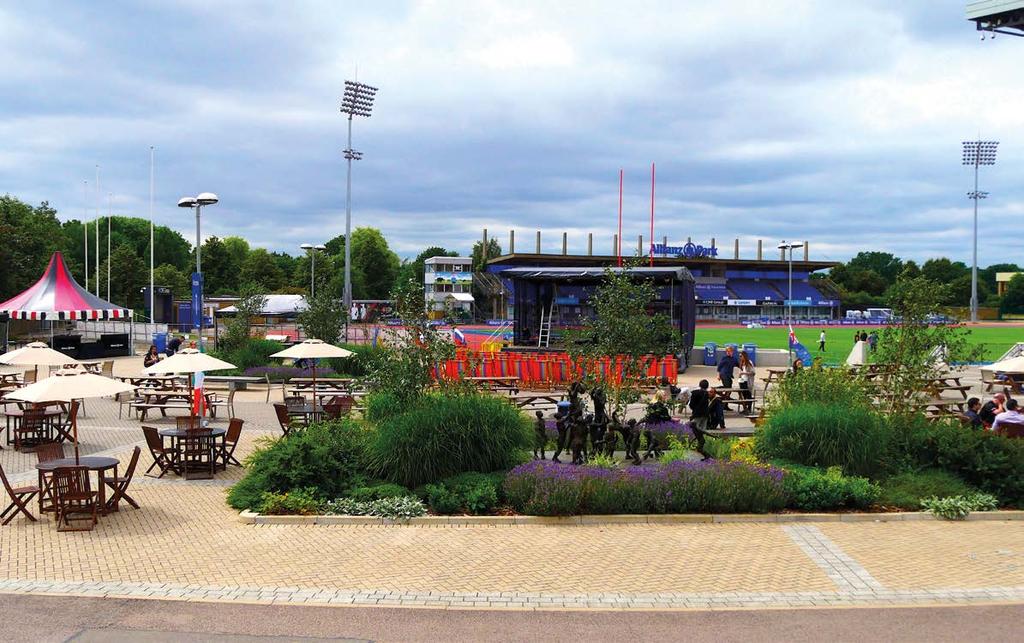 17 / 18 The Great Outdoors Spaces to suit all occasions Allianz Park offers both green open space and true versatility in great supply a rarity amongst London venues.