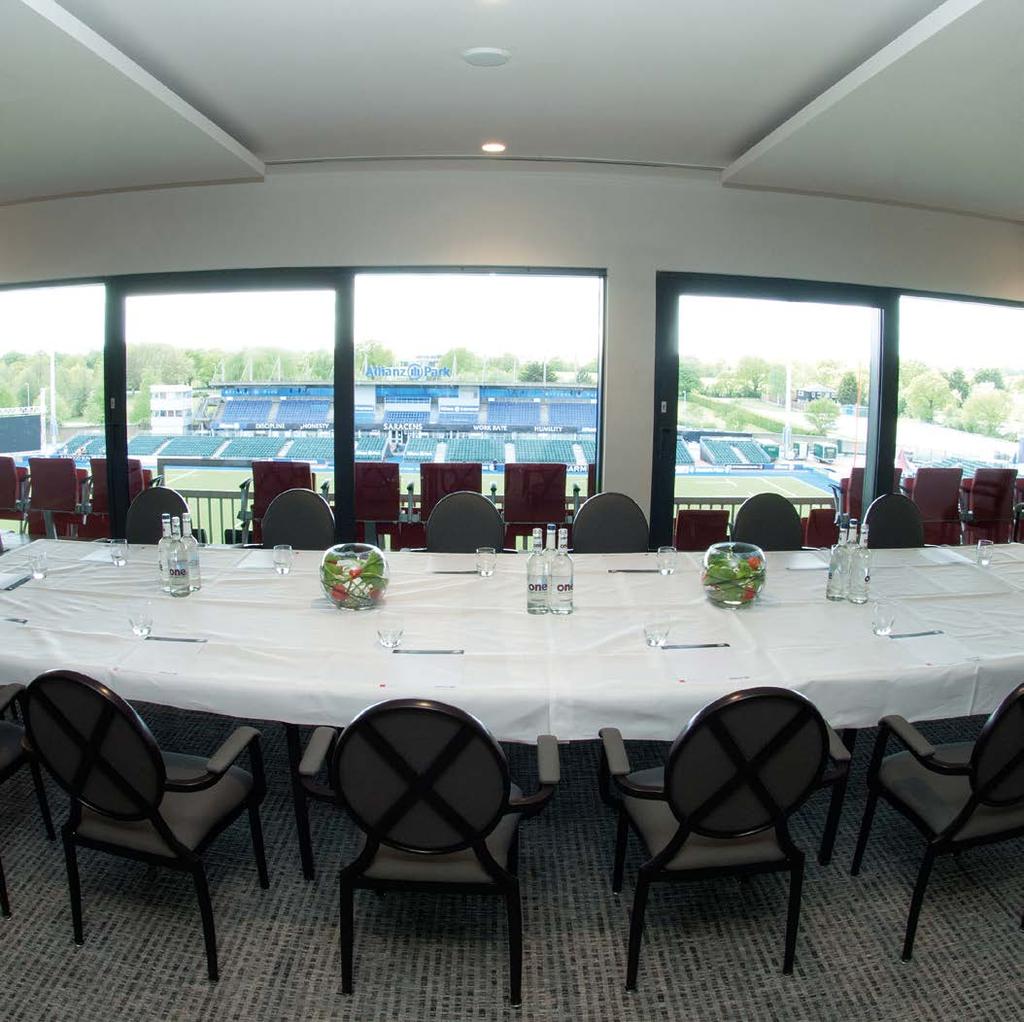 15 / 16 Executive Boxes With awe-inspiring vistas over our legendary pitch and 26 acre grounds, our 16 executive boxes are guaranteed to thrill guests and clients.
