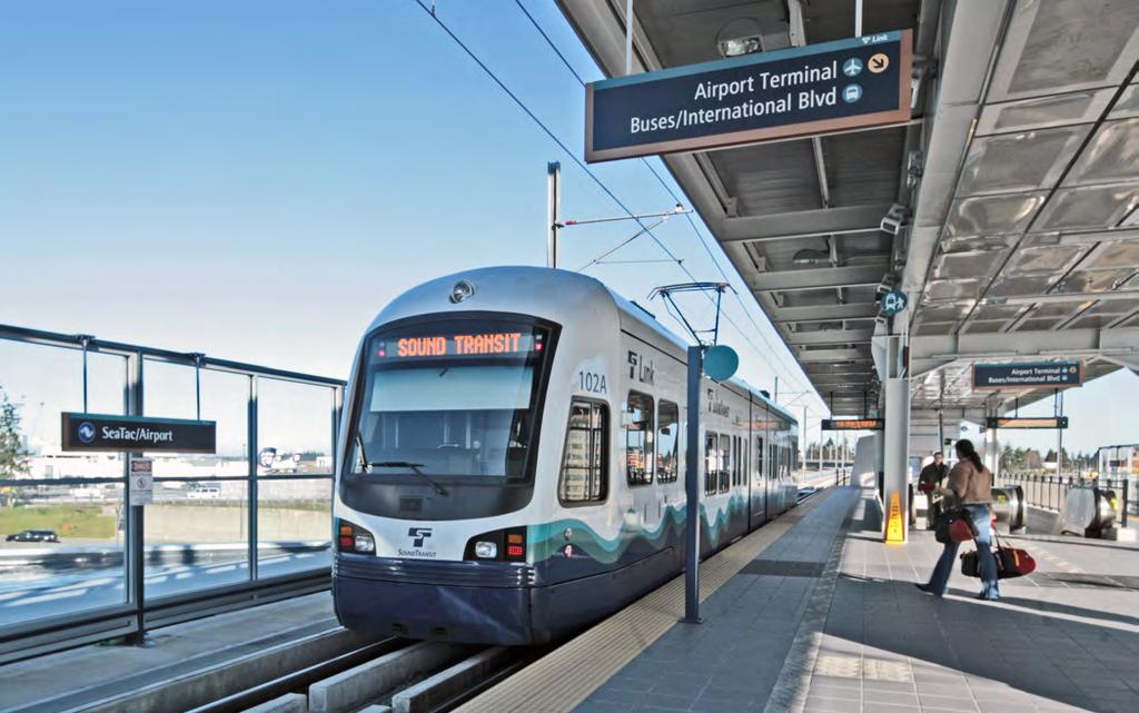 Light Rail Construction & Transit Integration Continues Between 2017 and 2023, Sound Transit system ridership will grow by an estimated 62 percent, driven by regional growth and the benefits of fast,