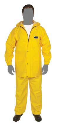 Construction 350 Performance Midweight Waterproofs Mid weight 100% waterproof high quality 350 PVC/Polyester material is hard wearing yet very soft &