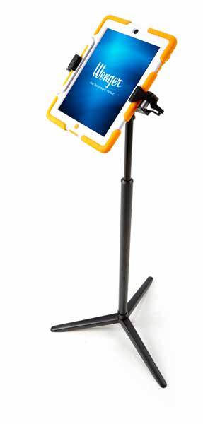 You can change orientation easily. Built on the same trusted base as our Bravo Music Stand. Tight Grip Spring-loaded clamps and brackets secure your valuable tablet.