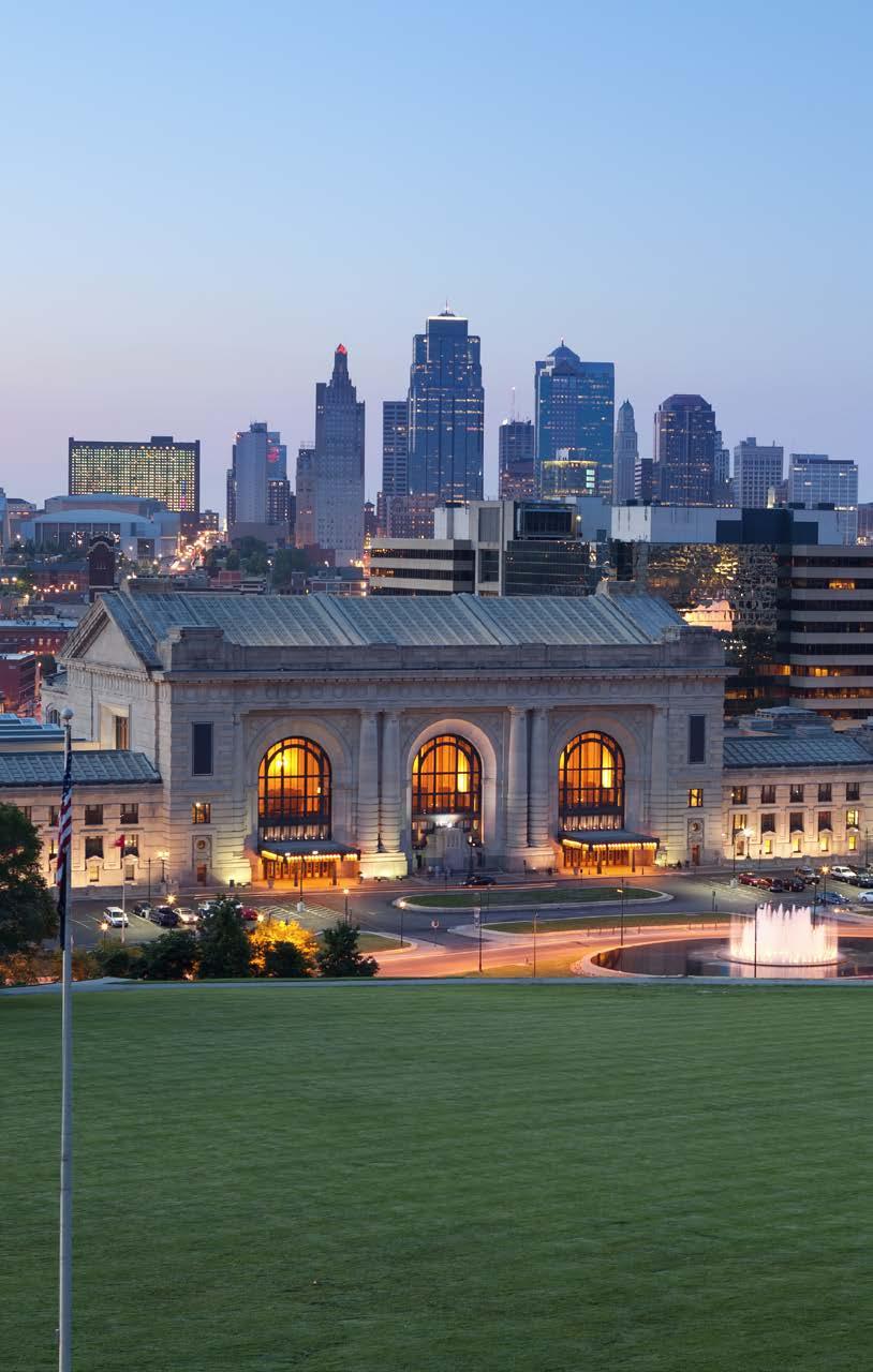 KANSAS CITY A WEALTH OF OPPORTUNITY The Kansas City Metro Area is a prosperous, culturally rich market with an influential economy.