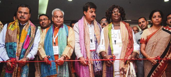 with other dignitaries at the Inaugural of GES 2017
