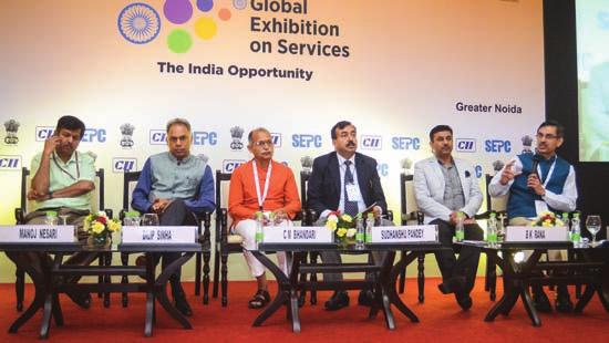 KNOWLEDGE SESSIONS GES provided a definitive platform for exchange of knowledge between service sector industry, business leaders, academia and policy makers.