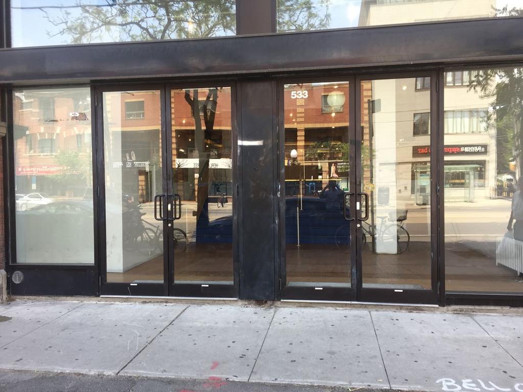 OPPORTUNITY DETAILS Retail Option 3 - Ground Floor Size: Net Rent: TMI: Clear Height: Availability: Term: 5,534 sf Contact Listing Agent 9 8 (to the beam), 11 (to the ceiling) Highlights: Great