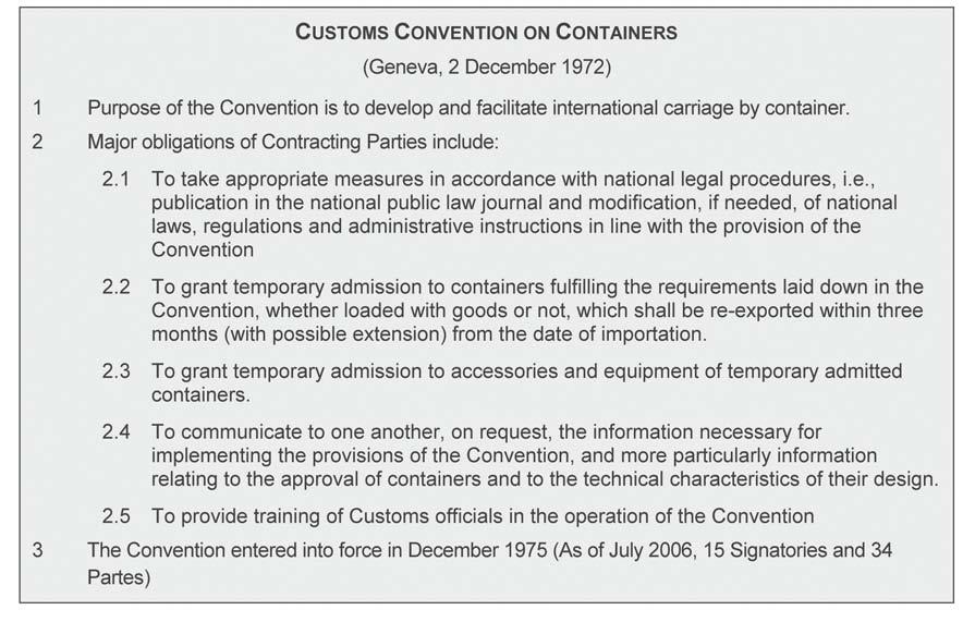 4 Customs Convention on the Temporary Importation