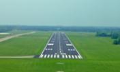 A runway can be used from either end. That is why numbers are painted on each end. These numbers indicate the runways compass direction.