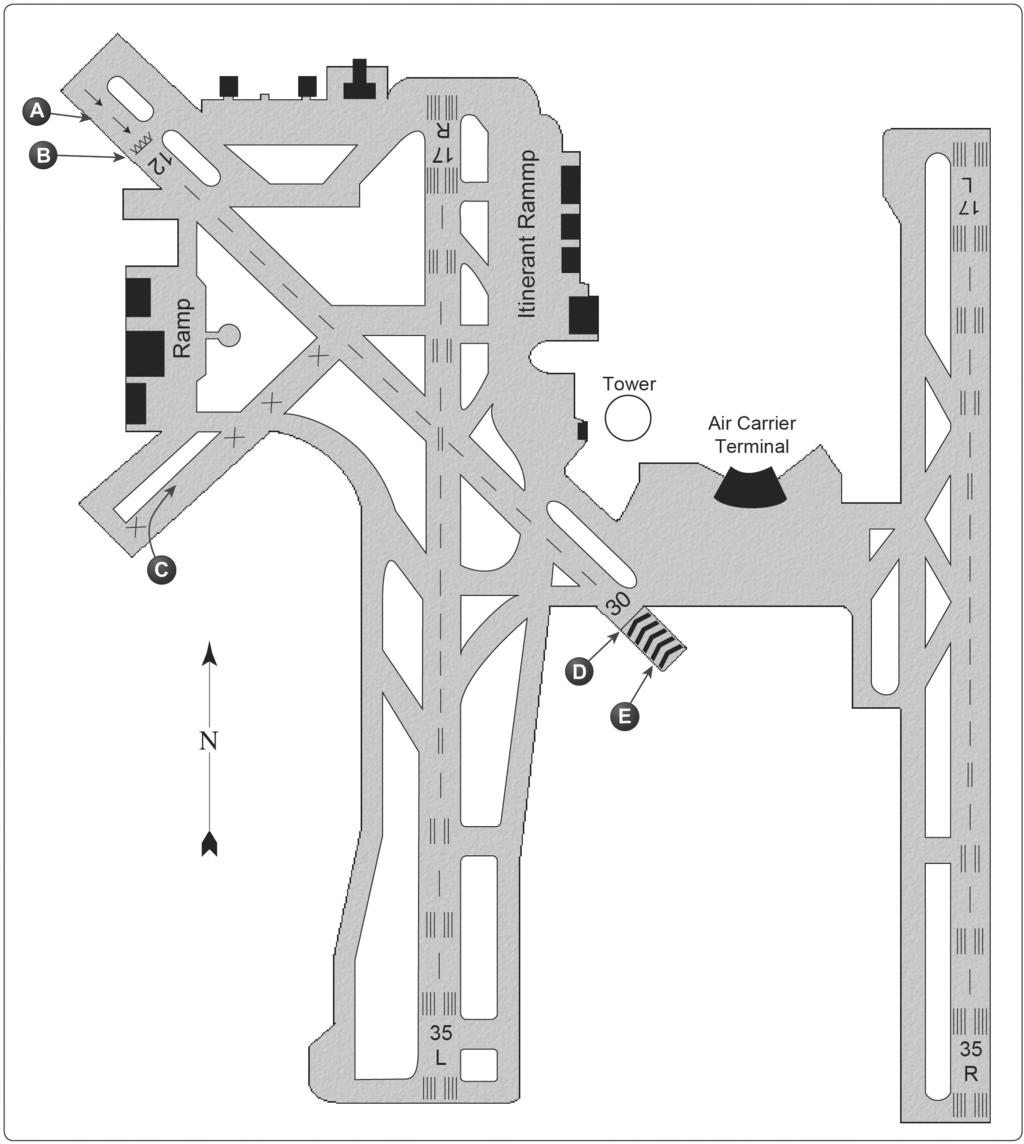 Page 84, Figure 48, Airport Diagram, was replaced with the