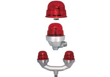Vigilant L-864 LED Based Red Medium Intensity Beacon The Dialight Vigilant Series L-864 LED based medium intensity red beacon utilizes state-of-the-art optical design