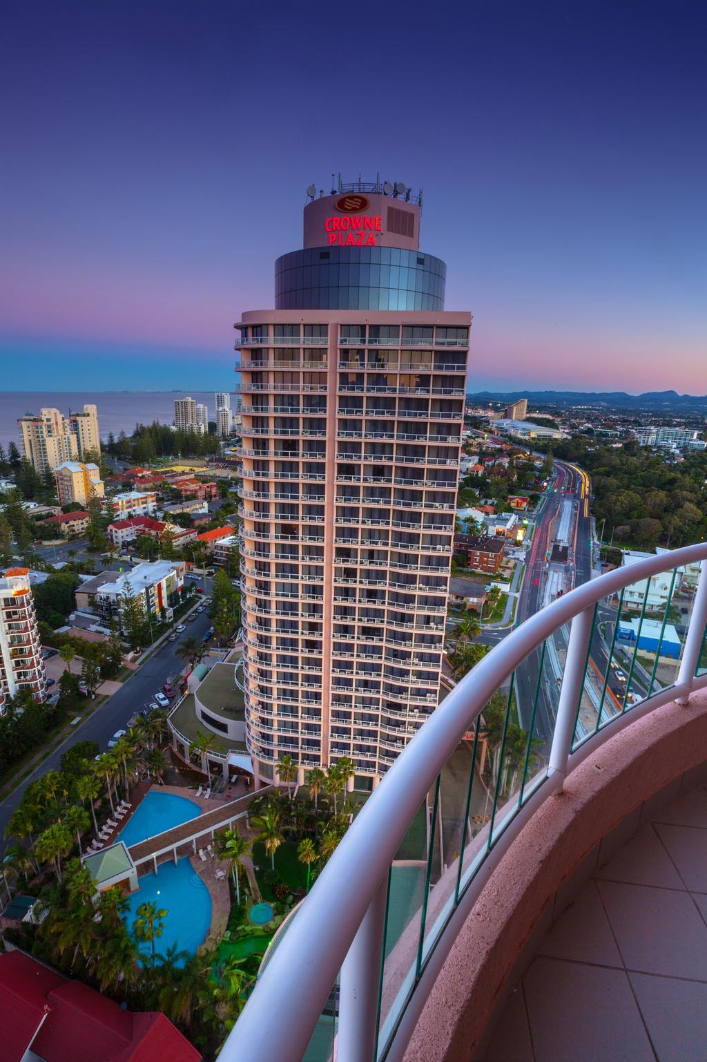 WELCOME TO CROWNE PLAZA SURFERS PARADISE.