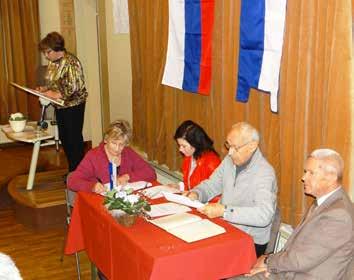 MENGEŠKI UTRIP 55. Občni zbor Turističnega društva Mengeš V prostorih godbenega doma je 6. marca 2015 potekal 55. Občni zbor društva.