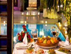 Palais Sheherazade Located within the Palais Sheherazade, Les Jardins de Sheherazade offers a unique gastronomic