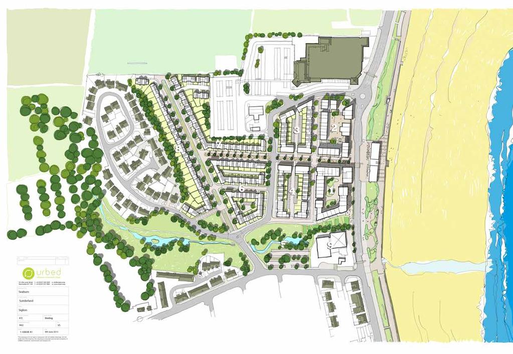 Development Framework Supplementary Planning Document entitled Seaburn Masterplan and Design Code has been written by Sunderland City Council to guide development in Seaburn.