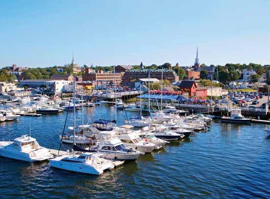 Numerous Newburyport marinas with more than 1,500 slips draw yachts and boaters from around the globe.