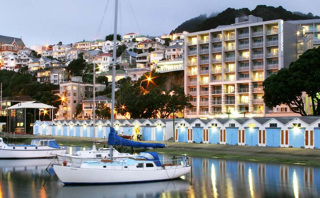 The Hotel Located on Wellington s premier street, Oriental Parade, the Copthorne Hotel Wellington, Oriental Bay overlooks the harbour offering one of the most luxurious accommodation experiences in