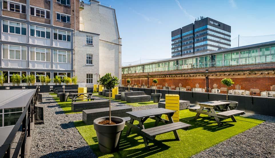 From city centre roof gardens to a Grade II listed