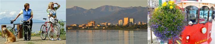 Alaska s largest city, Anchorage, lies between the mountains and the sea and yet is no stranger to the wilderness. There is no other urban area like it.