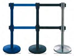 Easy to assemble & disassemble (for storage or transport). Ideal for higher traffic areas like lobbies, airports, registration offices and anywhere else you have the need to guide patrons.