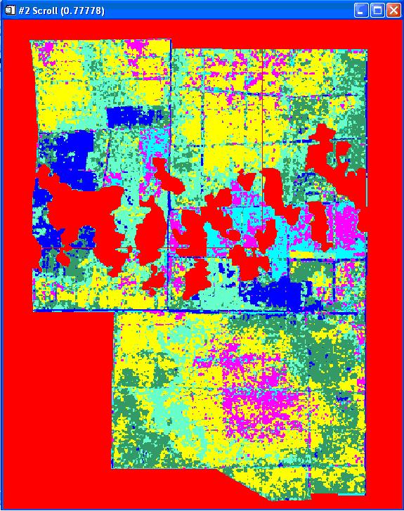 Hình 5: Kết quả phân loại có kiểm soát ảnh World View 1, QuickBird Bảng 5: Kết quả các nhóm đối tượng sau xử lý ảnh Đối tượng Màu sắc Ảnh World View 1 Ảnh QuickBird Số pixel Diện tích (ha) Số pixel