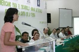 In September 2006, a workshop on the Earth Charter was organized for 300 primary education teachers of Nuevo León.