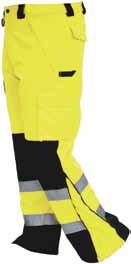 High visibility in accordance with: AS/NZS 402.1:2011. Day/Night use. Material complies with: AS/NZS 190.4.2010. proof material exceeds: EN343 waterproof/durability standard. H20:20,000mm.