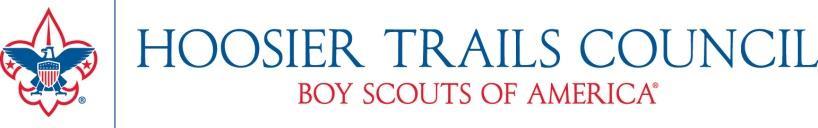 Maumee Scout Reservation 2017 Summer Camp Staff Application Dear Applicant: Thank you for applying to work on the Summer Camp Staff of the Hoosier Trails Council,.